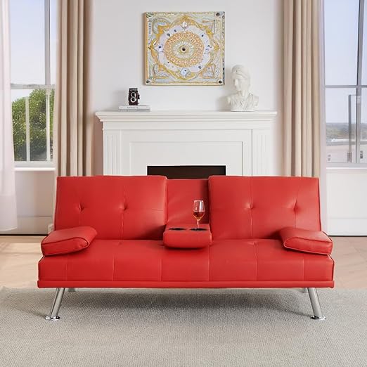 Rose-SF-00540-DX Sofas, 67" W x 31" D x 33" H, Orange