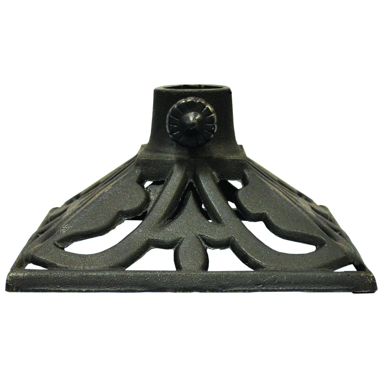 Brand Cast Iron Torch Stand, Black, 9.1L x 9.1W x 4.8H -Inches, 1312322