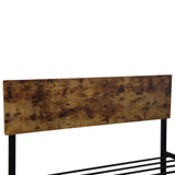Strawberry Fairy Twin Size Metal Bed Frame with Sturdy System, Modern Style and Comfort for Any Bedroom, Black