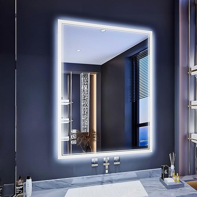 LED Bathroom Mirror ,Front Lit and Backlit Bathroom Mirror