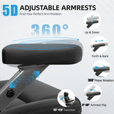 500LBS Big and Tall Office Chair with Adjustable Lumbar Support