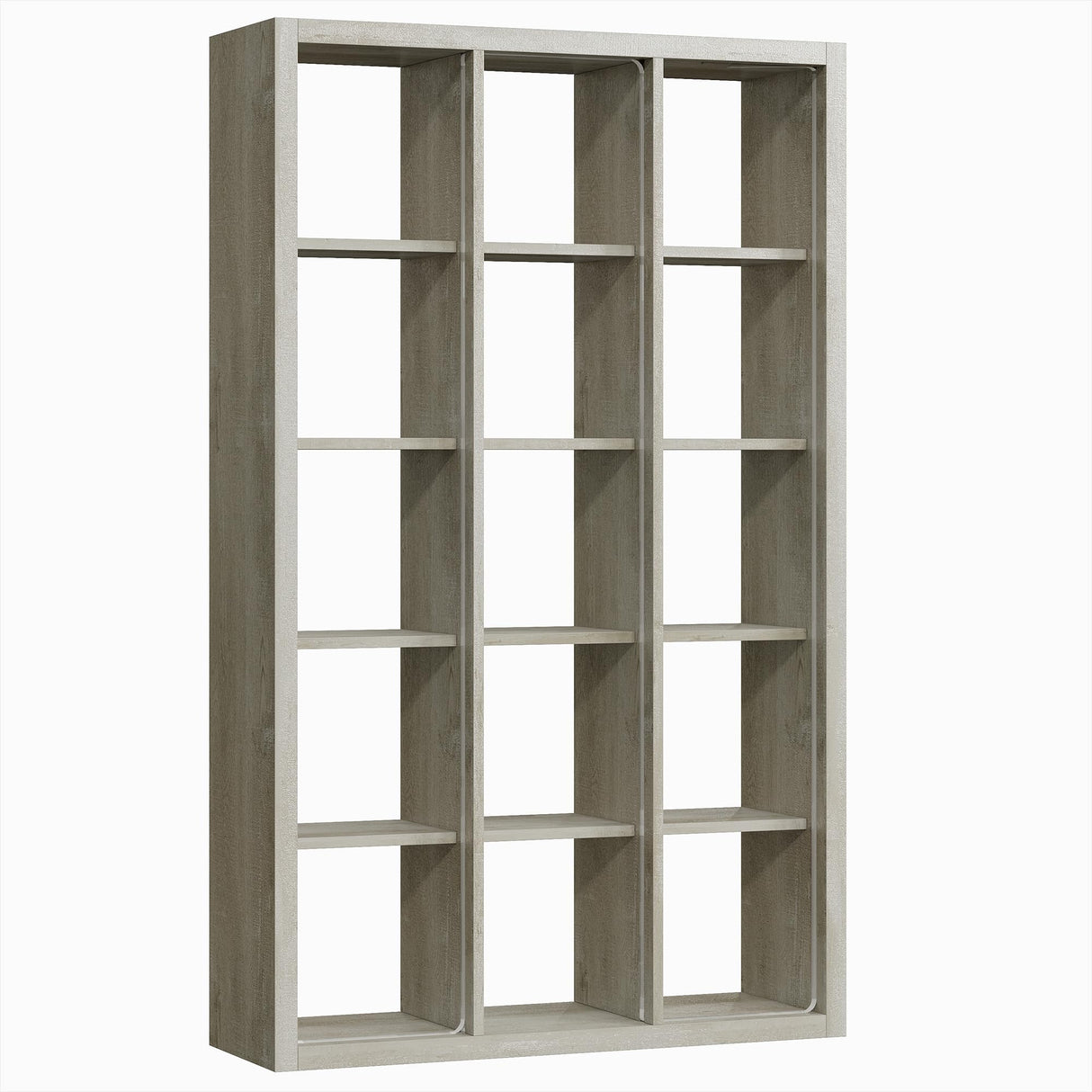 Cube Bookcase Storage Shelf Organizer with LED Lights, 5 Tier Bookshelves and Bookcases