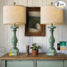 Retro 27" USB Charging Ports A/C 3 Way Dimmable Touch Control