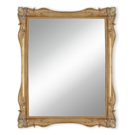 Gold Mirrors for Living Room Bedroom, Vintage Makeup Mirror for Wall and Desk