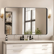 Bathroom Mirror  Black Wall Mirror, Matte Black Bathroom