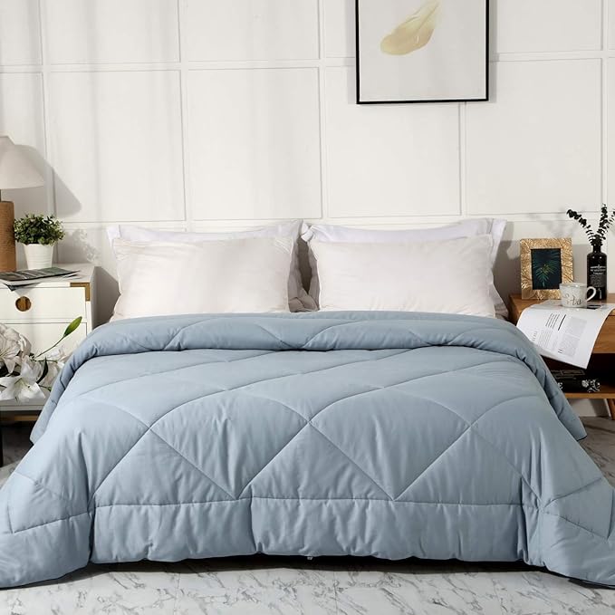 2024 Premium Upgraded Uncompressed Bed Quilt All Season 100% Cotton Filled