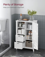 Bathroom Floor Storage Cabinet, Bathroom Cabinet Freestanding, Kitchen Cabinet,