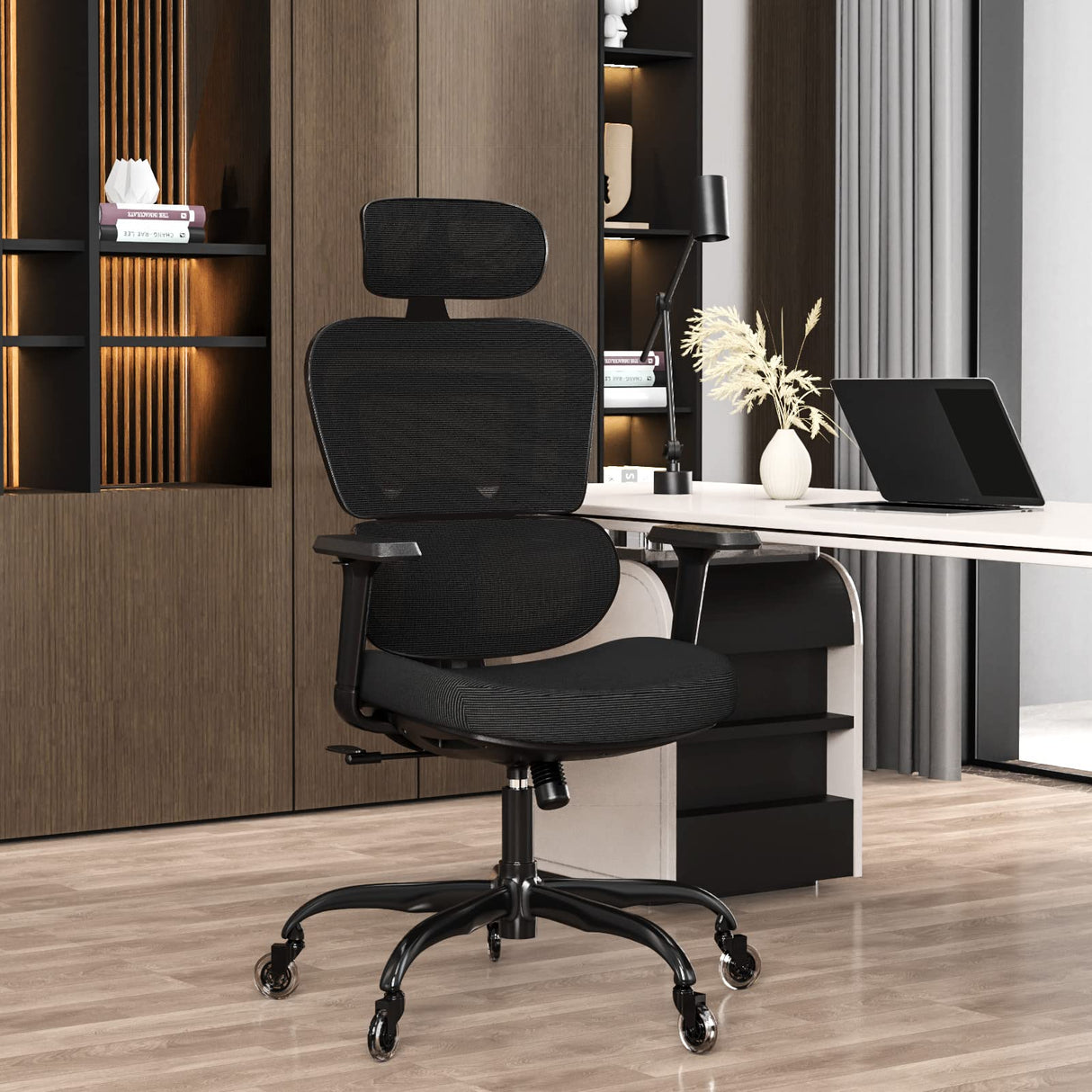 Office Chair - Mesh Office Chair High Back, Rolling Desk Chair