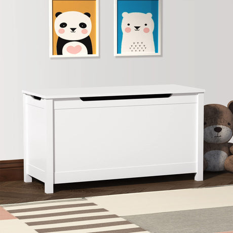 Wooden Modern Storage Bench, Lift Top Entryway Storage Chest/Bench