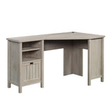 Costa Corner Computer Desk in Chalked Chestnut, Chalked Chestnut Finish