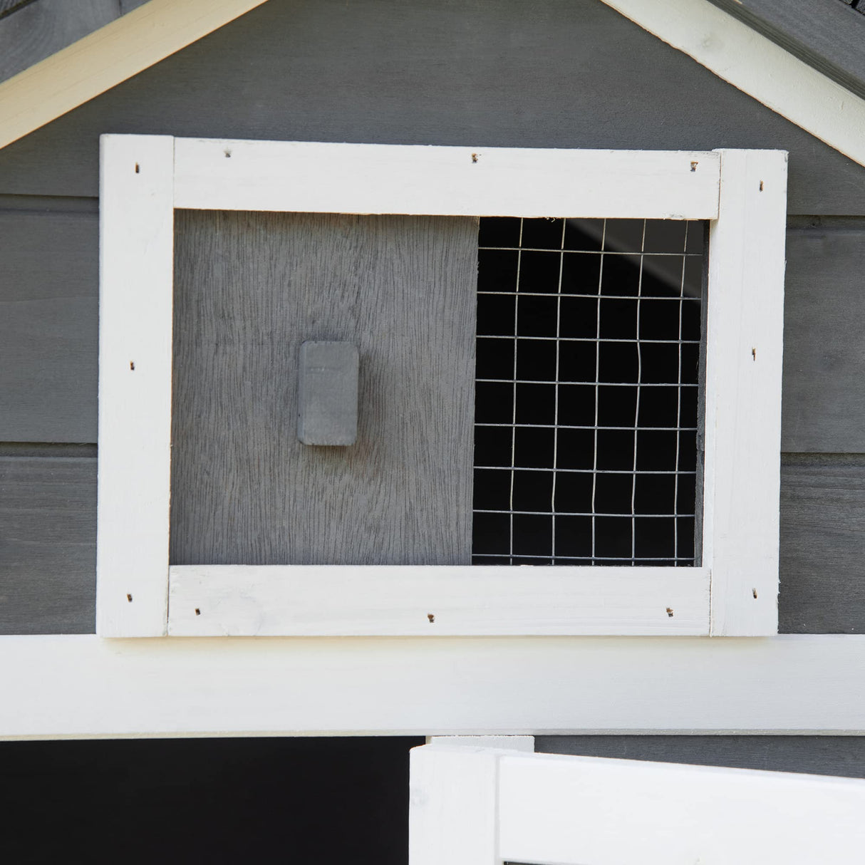 59" Small Wooden Chicken Coop Hen House Poultry Cage for Outdoor Backyard