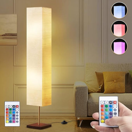 Lamp for Living Room, Led Floor Lamp Column Floor Lamp Standing Lamp Corner