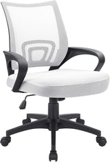 Office Chair Ergonomic Computer Desk Chair Mid Back Swivel Rolling Chair with Height