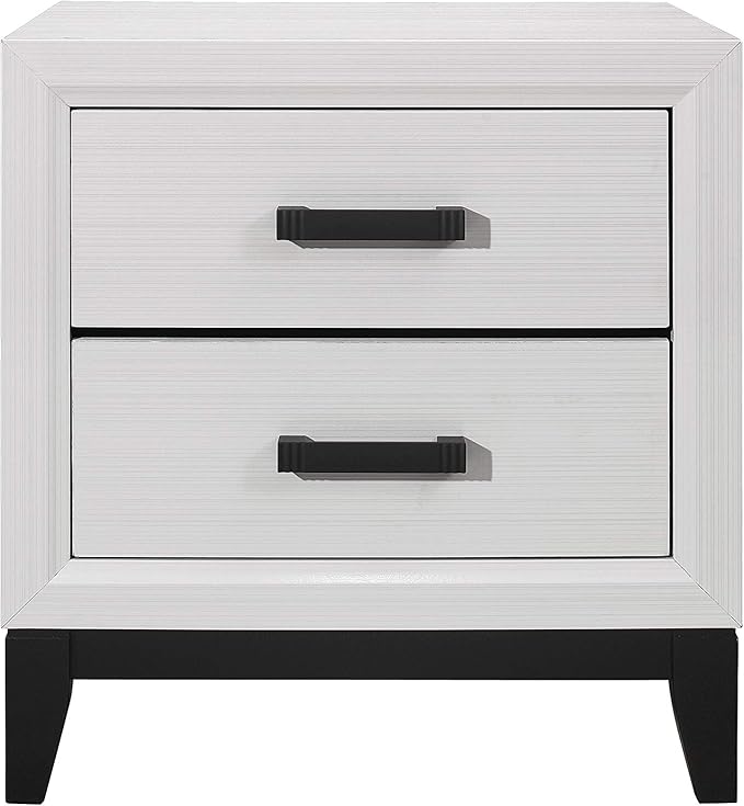 USA Nightstand, White