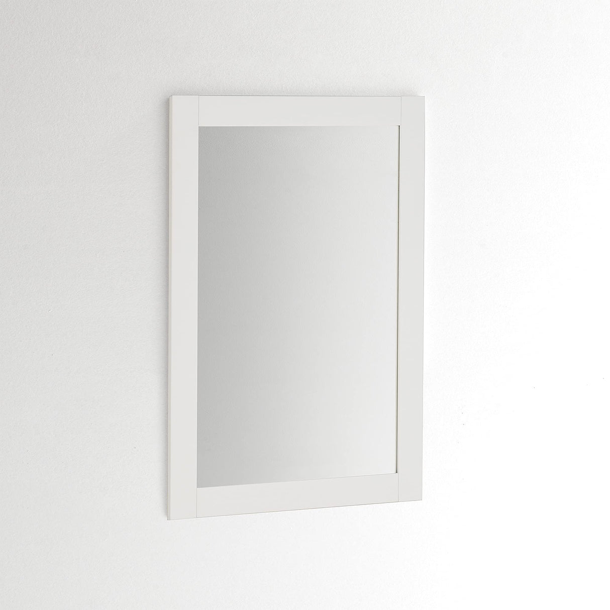 Wall Mirror, S01, 70 x 50, White, Made in Italy