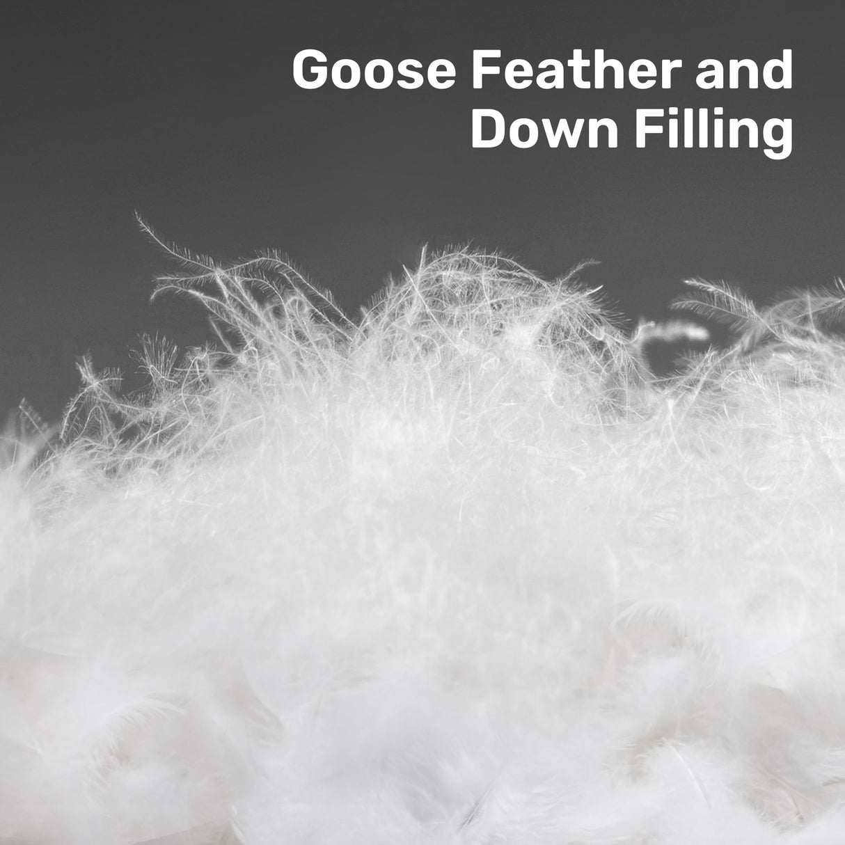 Goose Feather Down Comforter with Pinch Pleat Design - All Season Duvet Insert