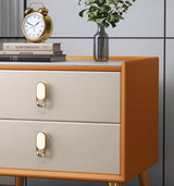 Board Bedside Cabinet Solid Wood Minimalist Modern Bedroom Narrow Bedside Cabinet