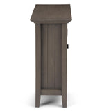 Bedford SOLID WOOD 32 inch Wide Transitional Low Storage Media Cabinet in Farmhouse
