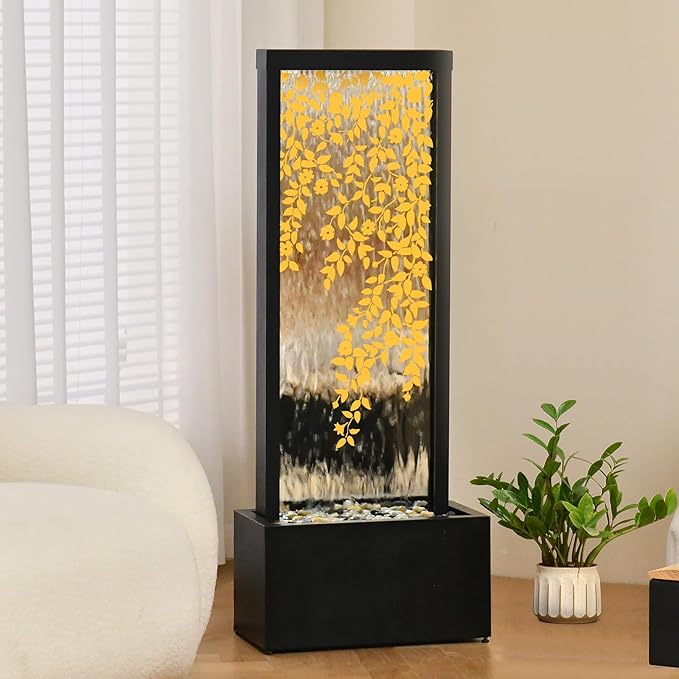 Outdoor Fountains and Waterfalls Cascading Sunflower Fountain 6-Tiers