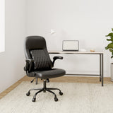 Ergonomic Executive Office Chair with Airbag Lumbar Support,Comfortable Leather Office