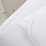 Pure + Simple Twin White Basic Bedding Comforter