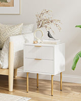 Drawer Night Stand for Bedroom, Small Side Table with Drawer, Bedside Furniture, End