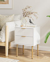 Drawer Night Stand for Bedroom, Small Side Table with Drawer, Bedside Furniture, End