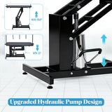 43.3" Hydraulic Dog Grooming Table - Heavy Duty 350lbs Capacity with Adjustable Arm