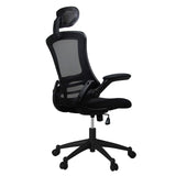 Modern Ergonomic High-Back Office Chair, Executive Mesh Home Office Chair with Adjustable Headrest