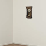 Agatha Wall Clock 625-578 – Acadia Finish with Quartz, Triple-Chime Movement