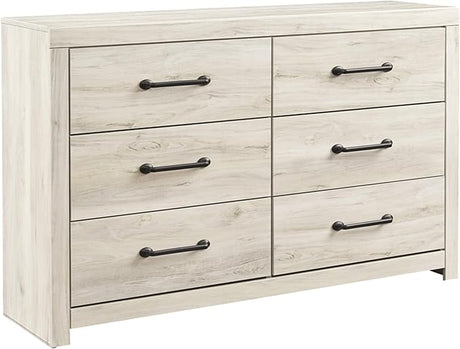 Design by Ashley Drystan Rustic Industrial 6 Drawer Dresser,