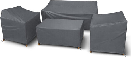 Patio Furniture Covers, 4 Piece Heavy Duty Waterproof Outdoor Furniture Cover