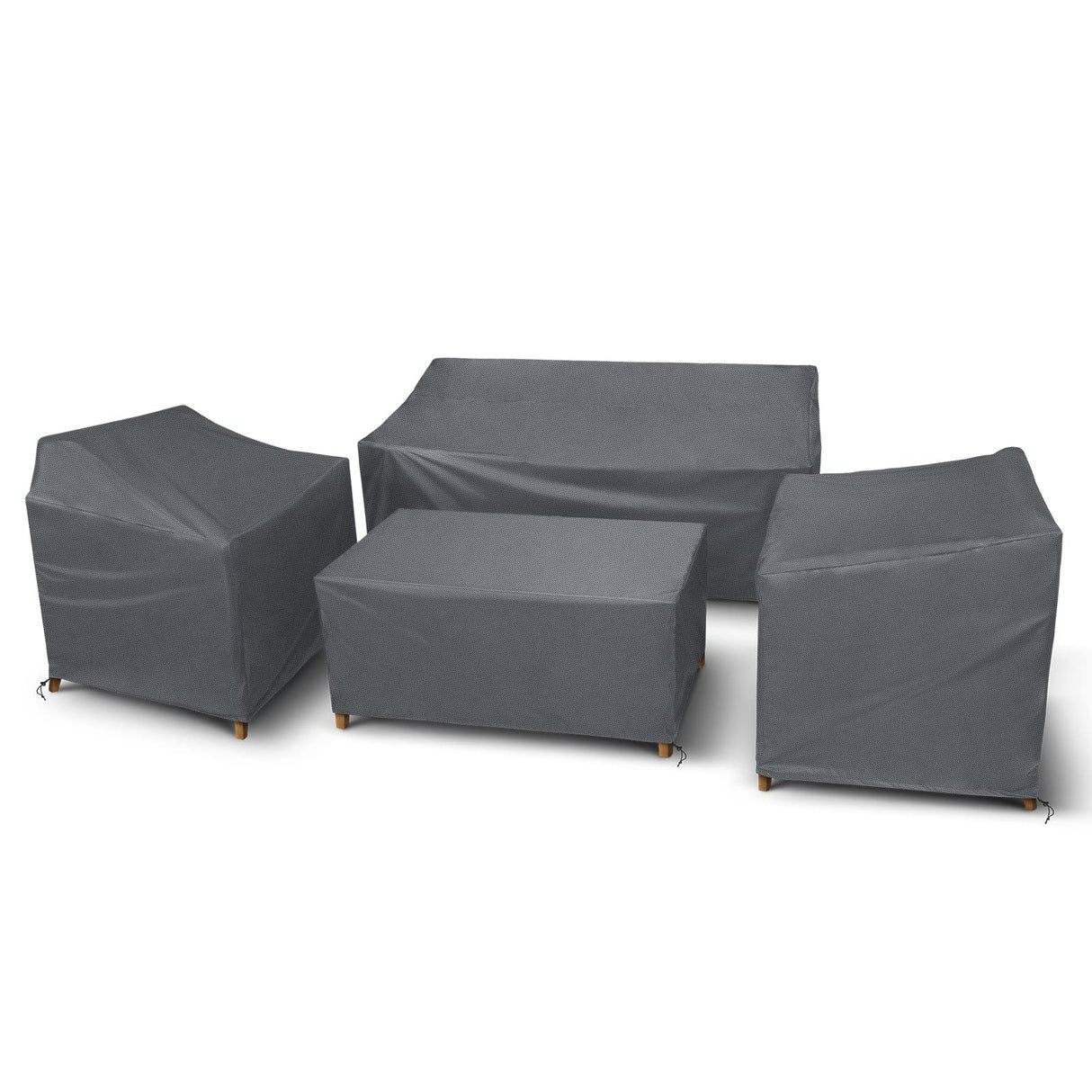 Outdoor Furniture Cover Waterproof, 4 Piece Patio Furniture Set Cover for Outside Couch