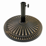 40 lb Round Heavy Duty Patio Market Table Umbrella Base Stand Weight