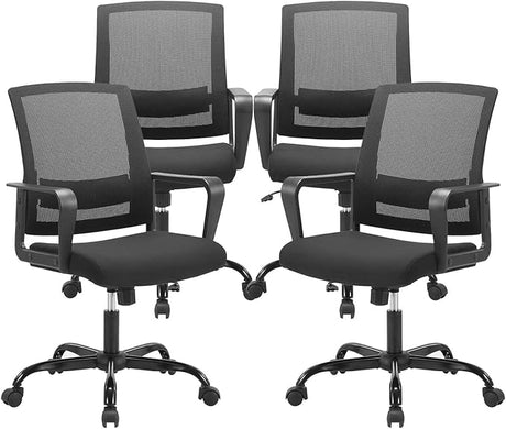 Ergonomic Office Chair - Mesh Desk Chair with Lumbar Support