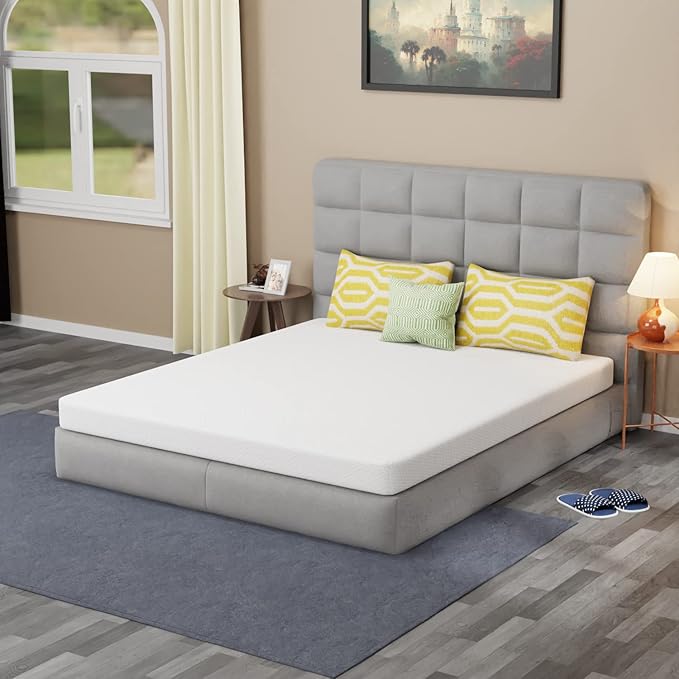 8 inch Twin Green Tea Memory Foam Mattress Cooling Gel Infused Mattress