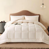 Queen Comforter Set, Lightweight 3 Pieces Bedding Set for All Season Soft Down