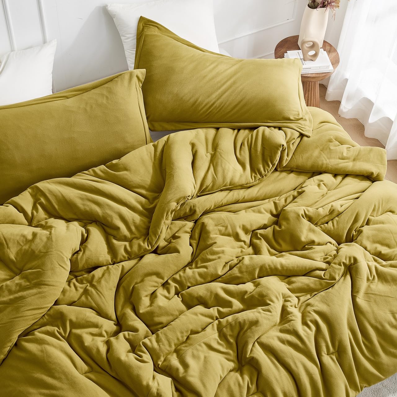 Love Thick Soothing Coma Inducer Oversized Queen Comforter Set - Autumn Leaves