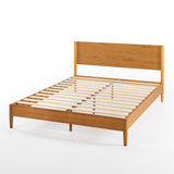 Allen Mid Century Wood Platform Bed Frame - Queen