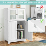 Bathroom Storage Cabinet with Adjustable Shelf, Bathroom Cabinets Freestanding