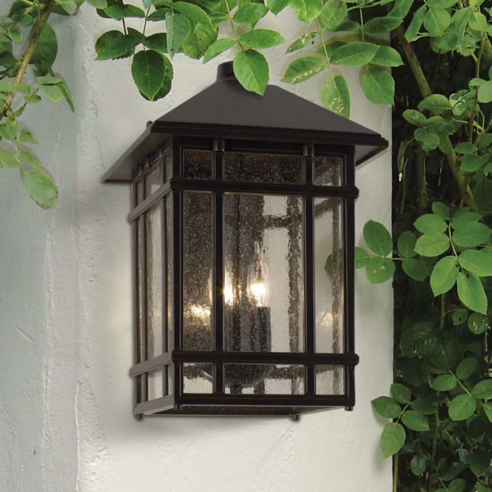 Sierra Craftsman 15" High Outdoor Wall Light