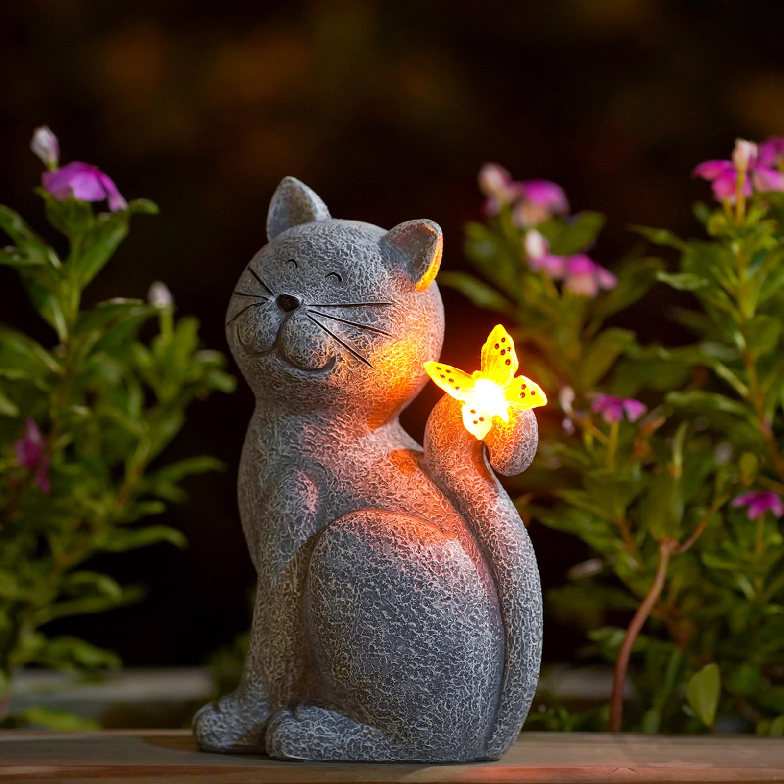 Outdoor Statues for Garden: Outside Decor with Butterfly Clearance for Yard Art Lawn