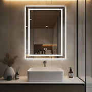 24x32 LED Bathroom Mirror with Anti-Fog & 3 Color Modes