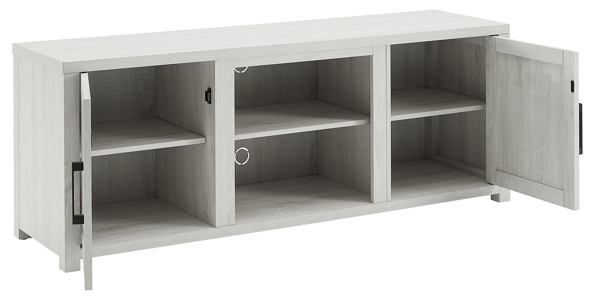 Gordon Low Profile TV Stand for 65+ inch TVs, Entertainment Center with Storage Shelves