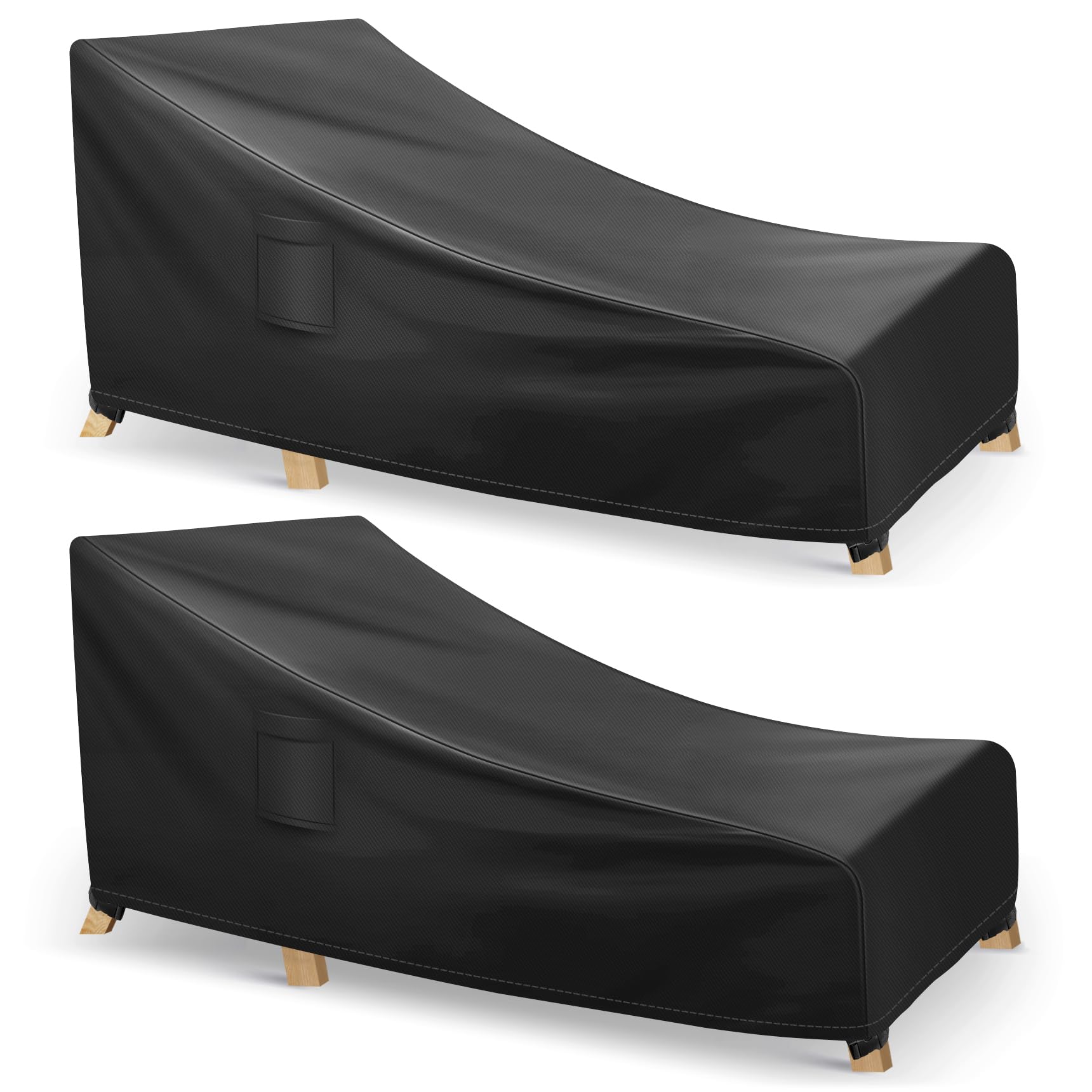 Chaise Lounge Covers Outdoor Waterproof, Heavy Duty Patio Furniture Covers