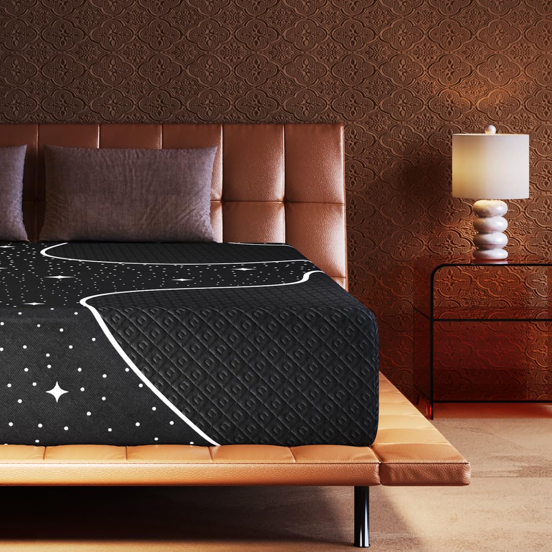 Queen Size Mattress, 12 Inch Memory Foam Mattress for Pressure Relief & Motion Isolation