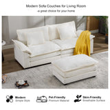 85.8" Modern Sectional Sofa Cloud Couch for Living Room