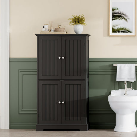 Bathroom Cabinet Black