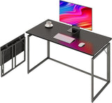 alawooder Folding Desk 30 Inch - Small Foldable Desk for Small Space Minimalist
