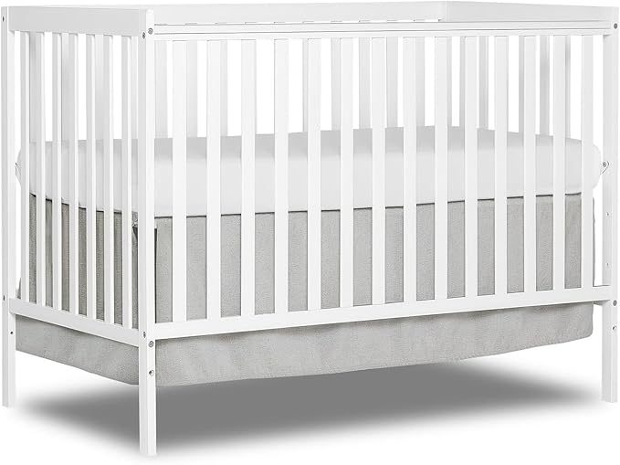 3-in-1 Convertible Crib,Baby Crib, Converts from Baby Crib to Toddler Bed, Daybed